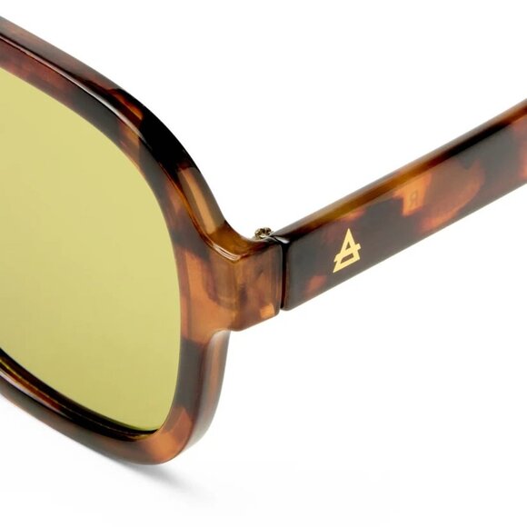 AIRE Whirlpool in Dark Tort & Khaki Tint One Size Nw Unisex Sunnies - Picture 4 of 16